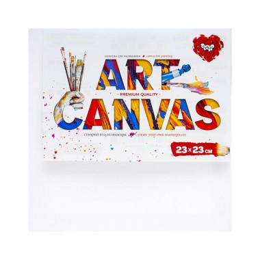 Холст для рисования Art Canvas AC-23х23, 23х23 см