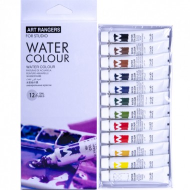 Набор красок Акварельных  Art Ranger 12 цветов Water EW1212-3 12мл