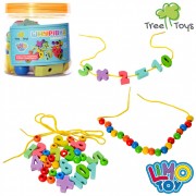 Развивающая игрушка Шнуровка Tree Toys MD 2189 деревянная