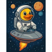 Алмазная мозаика с частичной выкладкой 