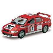 Коллекционная машинка MITSUBISHI LANCER EVOLUTION VII WRC KT5048W(Red) инерционная