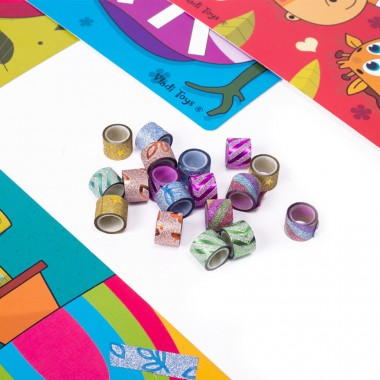 Набор для творчества Sticky strips Лама Vladi Toys VT4433-04 Укр