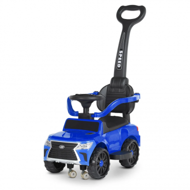 Каталка-толокар Bambi Racer M 4808EL-4 синий 2 в 1