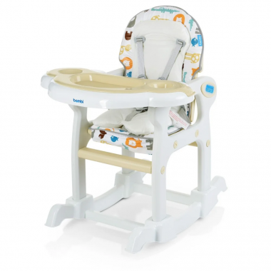 Стульчик для кормления Bambi M 1563 Animal Beige