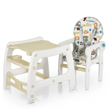 Стульчик для кормления Bambi M 1563 Animal Beige