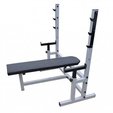 Профессиональная скамейка для жима Profigym NE-SK-60 со стойками до 300 кг