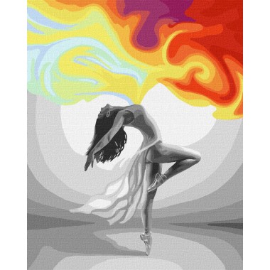 Картина по номерам Чувственный танец Идейка KHO4849 40х50 см