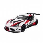 Металева машинка Toyota GR Supra Kinsmart KT5421WF інерційна, 1:36 Білий