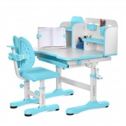 Дитяча Парта M 5798-4 синій, зі стільчиком
