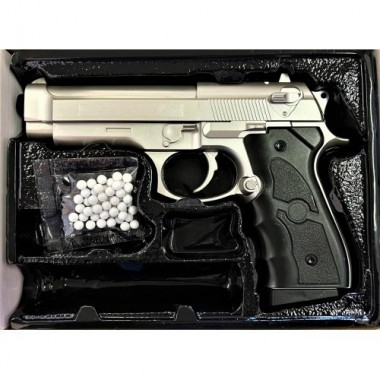 Детский пистолет Beretta 92 Galaxy G052S Пластиковый