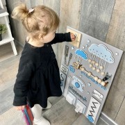 Розвиваюча іграшка Бізіборд TG100004, 60х40 см, Блакитний