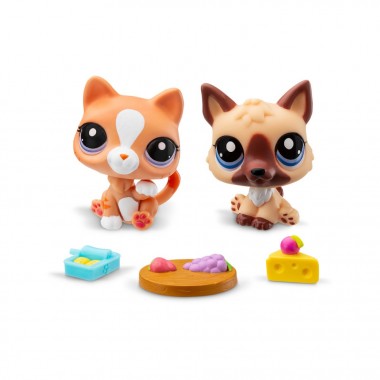 Игровой набор Особые блюда Littlest Pet Shop 00506 аксессуары и 2 фигурки