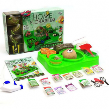 Ігровий навчальний набір для вирощування рослин HFL-01 "Home Florarium" Ігровий навчальний набір для вирощування рослин HFL-01 "Home Florarium"