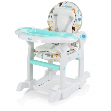 Стульчик для кормления Bambi M 1563 Animal Mint
