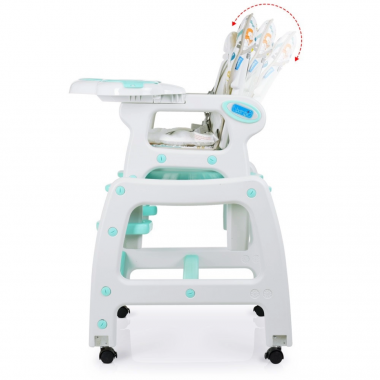 Стульчик для кормления Bambi M 1563 Animal Mint