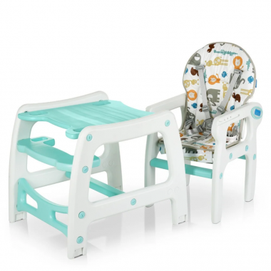Стульчик для кормления Bambi M 1563 Animal Mint