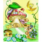 Роспись по холсту Идейка Волшебный домик 25*30 см. 7111/2