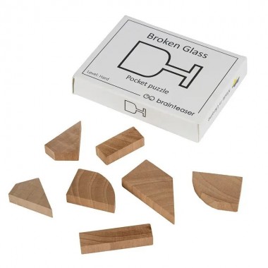 Набор деревянных головоломок Wooden mini puzzle set #2 set2en 6 штук