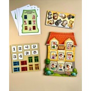 Деревянный пазл-вкладыш