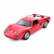Металева машинка Ford 1966 GT40 MKII Kinsmart KT5427W 13 см Червоний