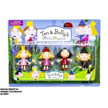 Игровой набор фигурок Ben & Holly 53022, 4 фигурки в наборе