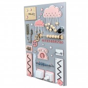 Розвиваюча іграшка Бізіборд TG100003, 60х40 см, Рожевий