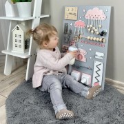 Розвиваюча іграшка Бізіборд TG100003, 60х40 см, Рожевий