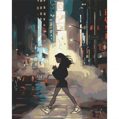 Картина за номерами "Прогулянка у Нью-Йорку" Art Craft 10364-AC 40х50 см