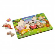 Дерев'яний пазл-вкладиш