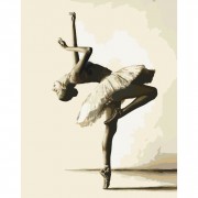 Картина по номерам Балерина Art Craft 10604-AC 40х50 см