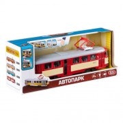 Колекційна модель трамвая PLAY SMART 9708D з дверима, що вікриваються