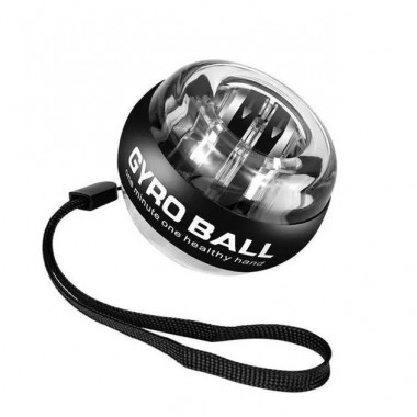 Гироскопический эспандер 65386(Black) LED-подсветка, ремешок