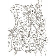 Дитяча книга розмальовок: Принцеси 670009 укр. мовою