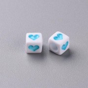 Декоративні намистинки для творчості Кубики Dom Busin УТ100030757 в упаковці 150 шт