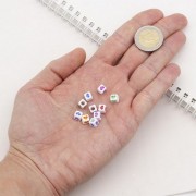 Декоративні намистинки для творчості Кубики Dom Busin УТ100030757 в упаковці 150 шт