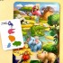Деревянная настольная игра Повтори по схеме - Африка Ubumblebees (ПСД178) PSD178 на липучках