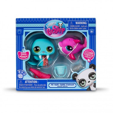 Игровой набор Фантастические Трюки Littlest Pet Shop 00508 аксессуары и 2 фигурки
