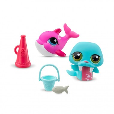 Игровой набор Фантастические Трюки Littlest Pet Shop 00508 аксессуары и 2 фигурки