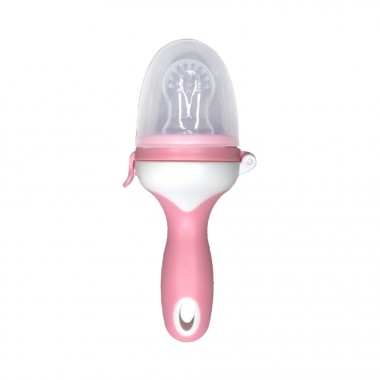 Ніблер для прикорму малюків MGZ-0006(Pink) з ручкою