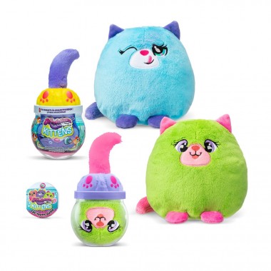 Мягкая игрушка Котёнок в аквариуме Misfittens 03945(W1) игрушка-сюрприз