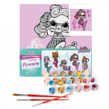 Картина по номерам L.O.L. Surprise! Mermaids Waves KHO6266, 40х40 см