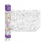 Дитячий постер-розмальовка