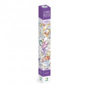 Дитячий постер-розмальовка