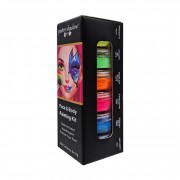 Аквагрим дитячий CN-113, 6 кольорів, пензлик