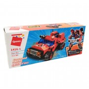 Детский Конструктор Qman 1416-1-6 транспорт, 88 дет