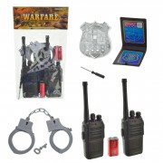 Дитячий поліцейський набір JL111-17 рації, наручники, значок