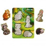 Дерев'яний пазл-вкладиш