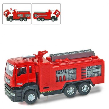 Пожарная машина инерционная металл 5001
