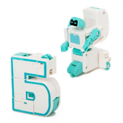 Игрушечный трансформер D622-H090 робот+буква