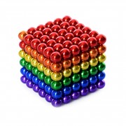 Магнитный неокуб  MAG-004 головоломка металлическая (Разноцветный)